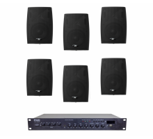 Комплект звуку DV audio LA1206PB5B для приміщення до 160 м.кв