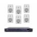 Комплект звуку DV audio LA1206PB5W для приміщення до 160 м.кв