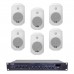 Комплект звуку DV audio LA1206MS5W для приміщення до 160 м.кв