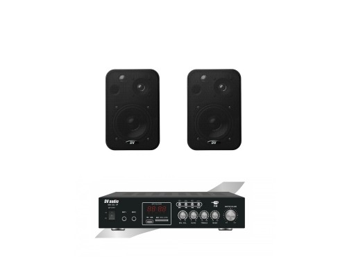 Комплект звуку DV audio MA302CON1B для приміщення до 40м.кв.