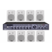 Комплект звуку DV audio DMA1808422W для приміщення до 240м.кв.