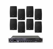 Комплект звуку DV audio LA1208PB4B для приміщення до 160 м.кв