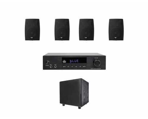 Комплект звуку DV audio KTV200SW8504PB52TB для приміщення до 60м.кв.