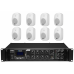 Комплект звуку DV audio MA1808MS6W для приміщення до 320 м.кв
