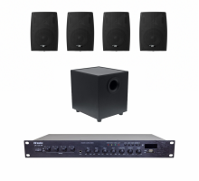 Комплект звуку DV audio LA120SUB8Т4PB42TB для приміщення до 120м.кв.