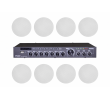 Комплект звуку DV audio DMA2408CMG6W для приміщення до 240м.кв.