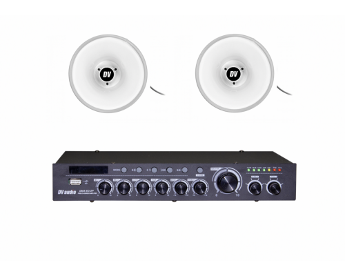 Комплект звуку DV audio DMA602SH30 для зони оповіщення до 600 м.кв