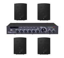 Комплект звуку DV audio DMA12044532B для приміщення до 120м.кв.