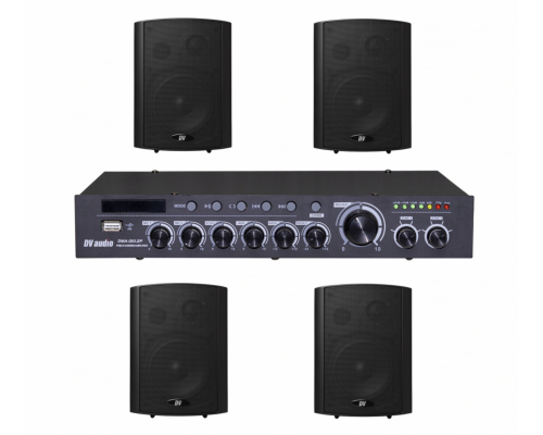 Комплект звуку DV audio DMA12044532B для приміщення до 120м.кв.