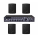 Комплект звуку DV audio DMA12044532B для приміщення до 120м.кв.
