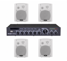 Комплект звуку DV audio DMA12044532W для приміщення до 120м.кв.