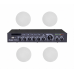 Комплект звуку DV audio DMA1204CMG6W для приміщення до 120м.кв.