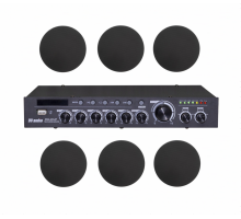 Комплект звуку DV audio DMA1206CMG5B для приміщення до 180м.кв.