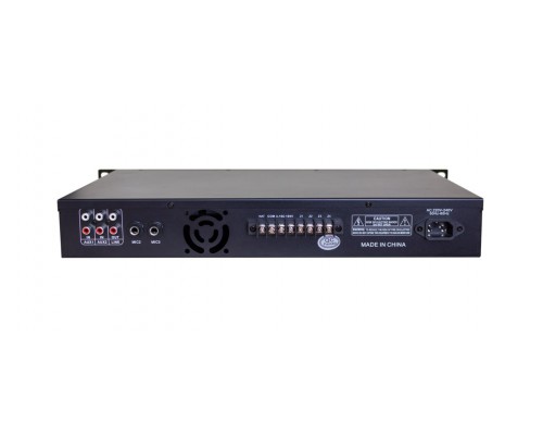 Трансляційний мікшер-підсилювач з USB DV audio LA-120.4P