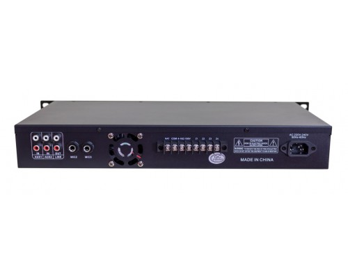 Трансляційний мікшер-підсилювач з USB DV audio LA-350.4P