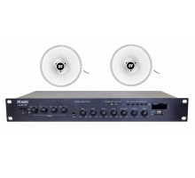 Комплект звуку DV audio LA802SH30 для зони оповіщення до 600 м.кв
