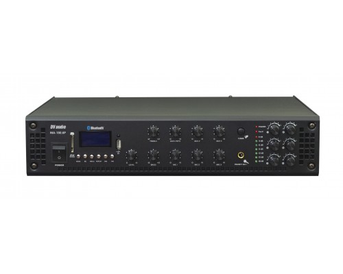 Трансляційний мікшер-підсилювач з USB DV audio MA-180.6P