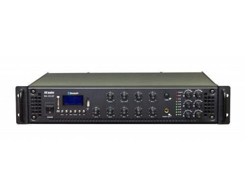 Трансляційний мікшер-підсилювач з USB DV audio MA-250.6P
