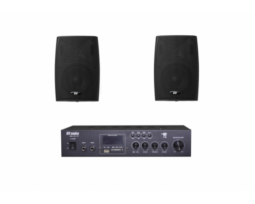 Комплект звуку DV audio MA301P2PB5B для приміщення до 60м.кв.