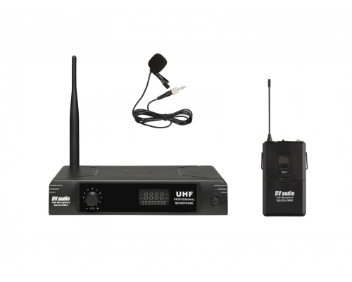 Радіосистема DV audio BGX-124 MKII з петличним мікрофоном
