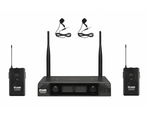 Радіосистема DV audio BGX-224 MKII з петличними мікрофонами