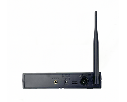 Радіосистема DV audio DGX-14B з гарніторою та петличкою чорного кольору