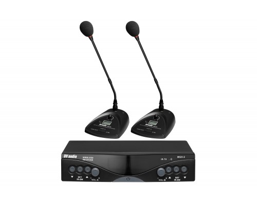 Радіосистема DV audio MGX-24C з конференційними мікрофонами