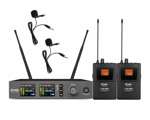 Радіосистема DV audio MGX-24B MKII з петличними мікрофонами