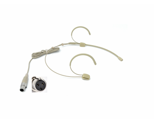 Гарнітура тілесного кольору 3-pin TA3F для радіосистем MGX серії