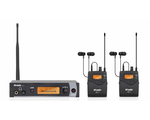 Радіосистема персонального моніторингу DV audio MR-11 два приймача