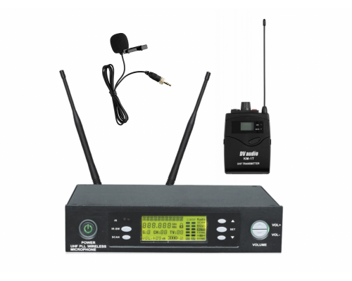 Радіосистема DV audio WMS-11T з поясним передавачем та петличним мiкрофоном
