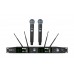 Радіосистема DV audio WMS-24H PRO два ручних мікрофони