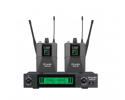 Радіосистема DV audio WSX-2B два поясних передавача