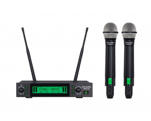Радіосистема DV audio WSX-2H два ручних мікрофони