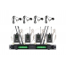 Радіосистема DV audio WSX-4B із чотирма поясними передавачами
